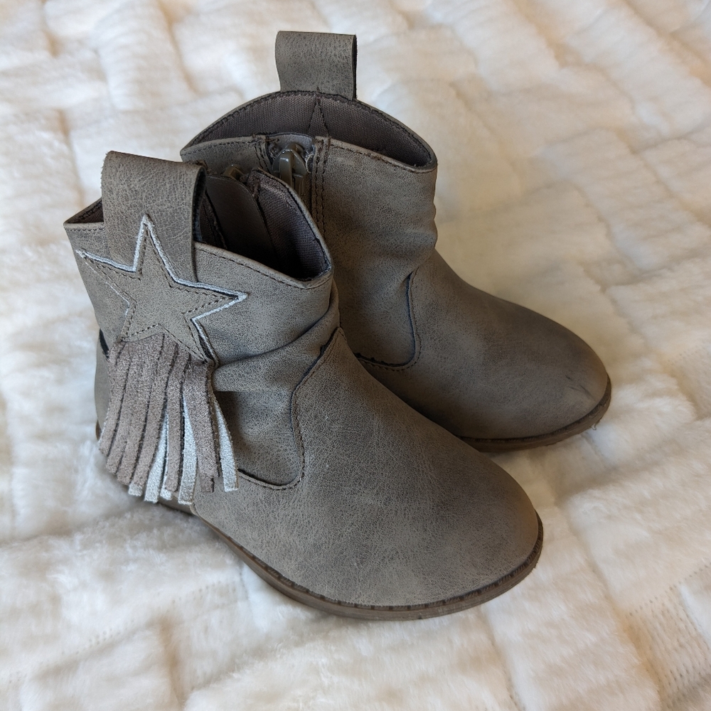 Wonder Nation baby girl fashion western boot